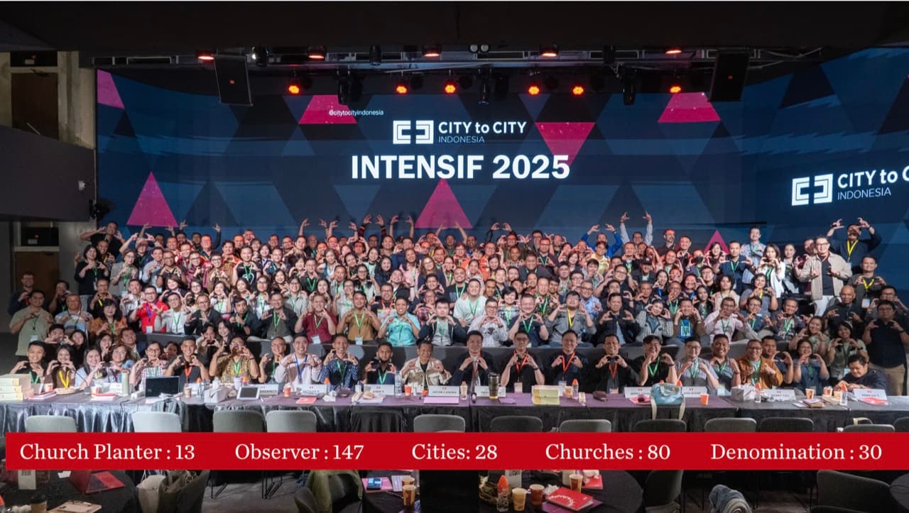 City to City Indonesia Bahasa Indonesia Intensive 2025 gathering